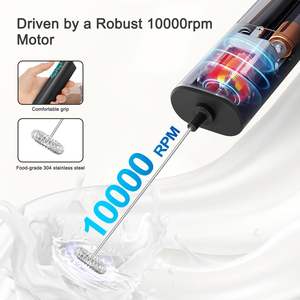 Mousseur à lait automatique portatif le moins cher avec couvercle à pression pour café - Product Image 4