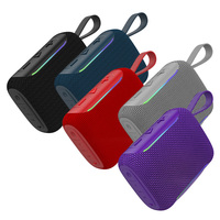 Haut-parleur Bluetooth portable mini extérieur en tissu avec subwoofer créatif sans fil