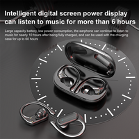 Headset Bisnis Double Hanging A520 Tipe Sport dengan Daya Tahan Baterai Lama, Headphone TWS Nirkabel Bluetooth untuk Gaming