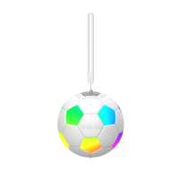 Nuevo Altavoz de Fútbol RGB de 5W Portátil con Micrófono Incorporado, Diseño en Forma de Balón, Batería de Larga Duración para Fiestas y Actividades al Aire Libre