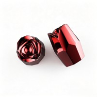 Capuchon de parfum de luxe en Zamac pour flacon de parfum haut de gamme avec pompe, couvercle en alliage de zinc, capuchon magnétique pour flacon de parfum
