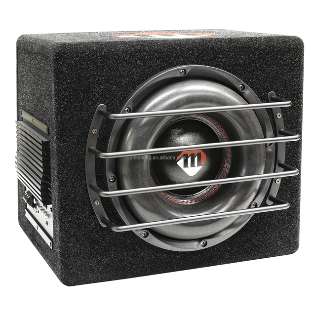 Factory OEM AUDIO Wholesale 10 Inch Refit Speaker Box DC 12V 1200W Big Power Car Subwoofer with Amplifier