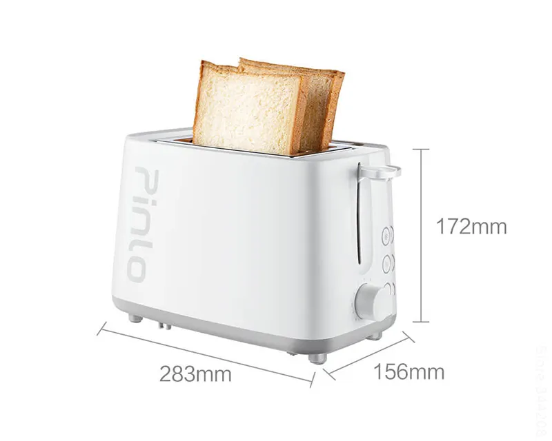 Top vendita Xiaomi Pinlo bread toster sandwich maker 2 slice tostapane automatico per pane colazione tostapane