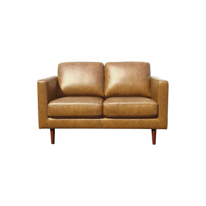 Sofá Moderno de 2 Plazas con Tapicería de Cuero Genuino Personalizado, Venta Directa de Fábrica al Por Mayor - Product Image 3