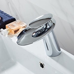 Azeta-<span class=keywords><strong>grifo</strong></span> montado en cubierta de <span class=keywords><strong>cascada</strong></span> para baño, <span class=keywords><strong>lavabo</strong></span> de cuerpo alto de una sola palanca, para Hotel y casa - Product Image 3