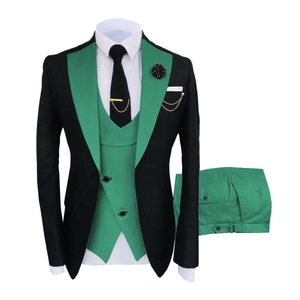 Traje <span class=keywords><strong>de</strong></span> Hombre <span class=keywords><strong>de</strong></span> 3 Piezas con Chaqueta <span class=keywords><strong>de</strong></span> un Botón, <span class=keywords><strong>Chaleco</strong></span> y Pantalones para Cenas <span class=keywords><strong>de</strong></span> Negocios, Bodas y Eventos Formales, Estilo Sehe - Product Image 6