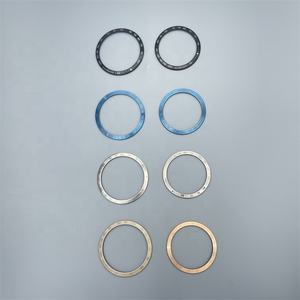 Anillo de bucle de bisel para <span class=keywords><strong>Samsung</strong></span> Watch 6 Marco adhesivo antiarañazos de acero inoxidable para Galaxy Watch6 43mm 47mm Cubierta de bisel de reloj - Product Image 4