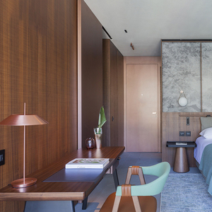 Juego de Muebles de Habitación de Hotel Modernos de Diseño Personalizado, Juego de Muebles de Dormitorio de Hotel de Lujo, Muebles de Hotel de Tamaño Completo - Product Image 3