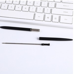 Stylos à bille pour hôtel Stylo à bille personnalisé Slim Rose Gold Promotion pour cadeaux - Product Image 4