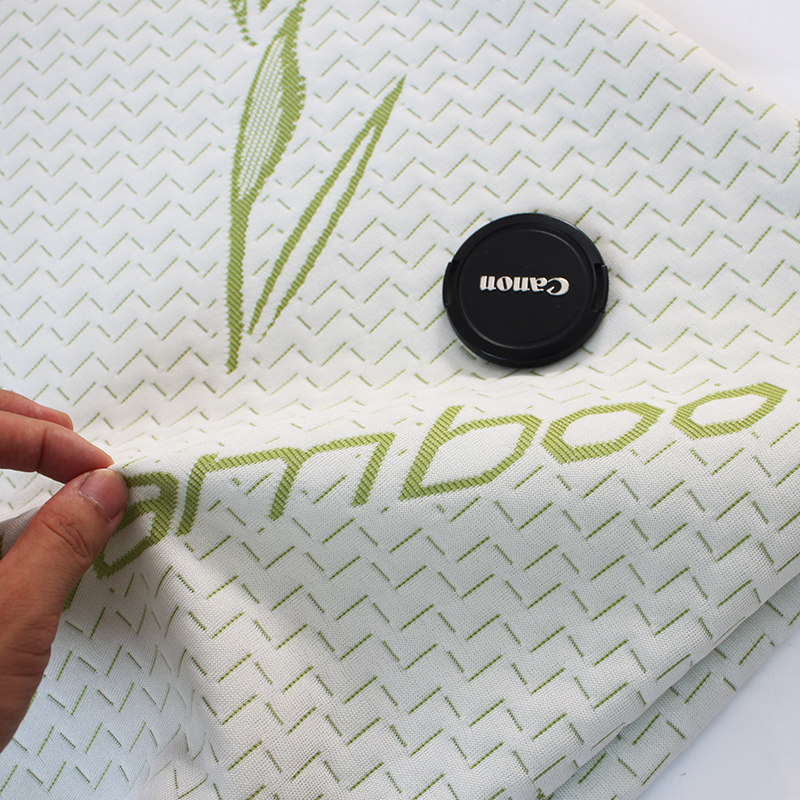 Quilted Knitted 100% Bamboo Fiber Abrasion-Resistant Brocade Mattress and Pillow Cushion Fabric for Bedding