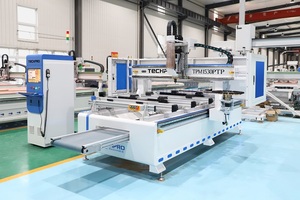 TechPro Wood Furniture Cabinet Doors Making 3d <strong>1530</strong> Point To Point PTP Table <strong>ATC</strong> <strong>CNC</strong> <strong>Router</strong> Machine - Product Image 2