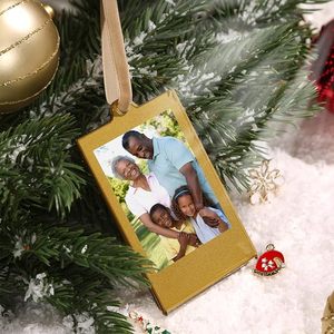 กรอบรูปอะคริลิคธีมคริสต์มาส 8 ชิ้น ขนาด 8.6x5.4 ซม. สำหรับใส่รูปภาพฟูจิฟิล์ม โพลารอยด์ แบบสองด้าน - Product Image 6