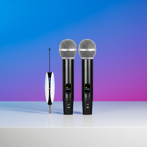 Microfono a Condensatore Universale Aidi, Amplificatore di Potenza Wireless 2.4G, Scheda Audio con Asta Telescopica per Ricezione del Suono - Product Image 2