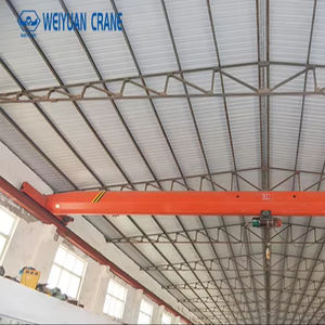 Grúa Puente Monorraíl Eléctrica de Viga Única para Taller y Almacén 1/2/3/5/10/15/20 - Product Image 1
