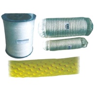 Type de corde d'emballage tressé solide à 12 brins fabriqué à partir de cordon PP Nylon Polypropylène Polyester 3mm 4mm 5mm 6mm PP