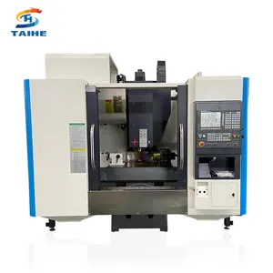 뜨거운 판매 5 축 CNC VMC640 머시닝 센터 Fanuc BT40 스핀들 테이퍼 엔진 핵심 구성 요소가있는 단일 스핀들 VMc 머신