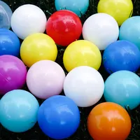 चीन थोक नई शैली के लिए 8cm नरम प्लास्टिक LDPE रंगीन महासागर गेंद बच्चे