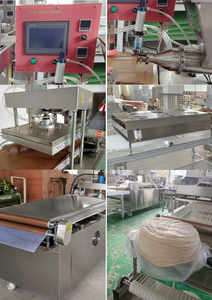 Venta caliente Tortilla Wraps Machine Chapati Maker 10-30cm Pollo eléctrico Máquina de burrito mexicano para mercados Roti Maker - Product Image 5