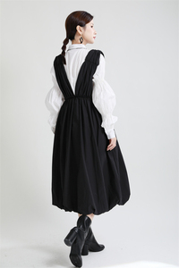 2123 nuovo autunno più popolare bella ragazza vestito Casual gonna gilet di media lunghezza - Product Image 4