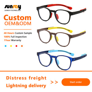 Mode Silicone Enfants <span class=keywords><strong>Bleu</strong></span> Ray Cut <span class=keywords><strong>Ordinateur</strong></span> Lunettes <span class=keywords><strong>Filtre</strong></span> À Lumière Bleue Anti Lumière Bleue Blocage Lunettes pour Enfants - Product Image 2