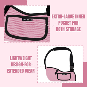 Cabestrillo de Malla Transpirable de Algodón para Niños, para Soporte de Lesiones en Codo y Muñeca, con Correa Ajustable y Soporte de Hombro - Product Image 5