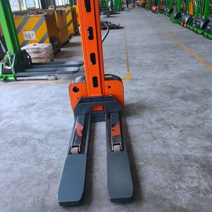 Apilador de elevación automática de la mejor calidad, apilador de paletas eléctrico de carga automática a la venta, 1000KG, 1600mm - Product Image 6