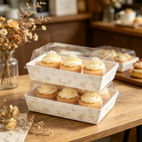 Scatole Personalizzate per Panetteria con Logo Personalizzato, Confezioni per Sandwich e Salumi con Finestra Trasparente