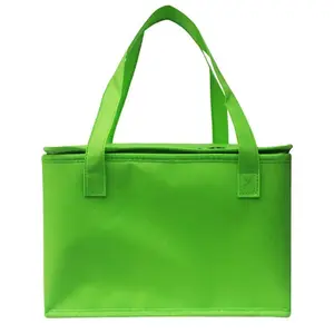 Heavy Duty Green Waterproof Thermal Insulated Large Capacity Recycle Cooler Bag
