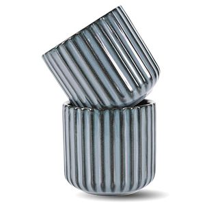 Tasses à thé et verres à vin en céramique de style japonais avec glaçure cuite au four, style rétro, adaptés à une utilisation à la maison et en salle à manger. - Product Image 4
