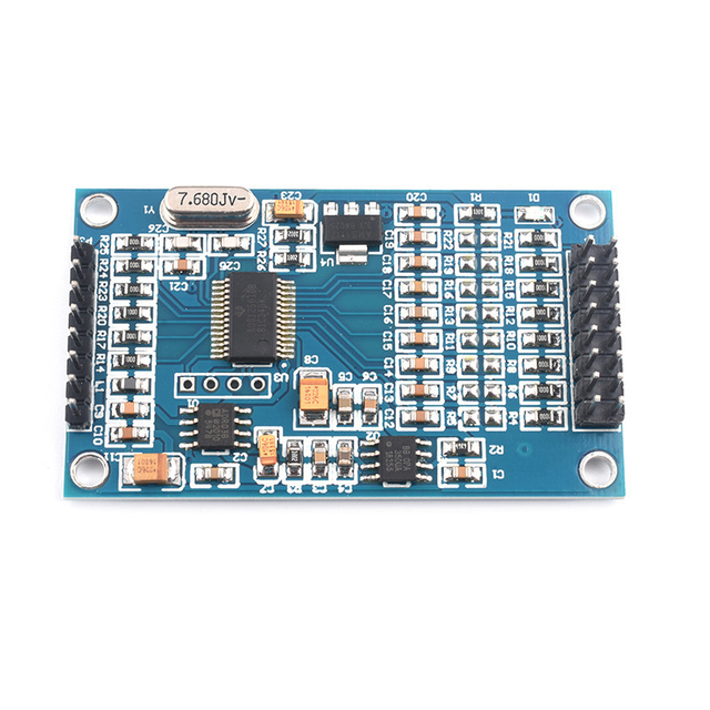 ADS1256 24-bit 8-channel ADC AD Module High-precision ADC Data Acquisition Card