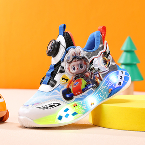 Scarpe Leggere per Bambini con Disegni <span class=keywords><strong>Anime</strong></span>, Scarpe Luminose Carine per Ragazzi e Ragazze, Calzature Alla Moda per Aumentare l'Altezza dei Bambini - Product Image 2
