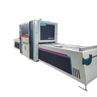 Nouvelle machine de pressage sous vide à membrane pour portes en film PVC MKW, automatique, double station, pour portes en bois et MDF