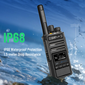 Radio <span class=keywords><strong>mobile</strong></span> numérique DMR portable MX500 QUANSHENG, portée 5 km, IP68, FCC CE - Product Image 4