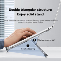 Support pour ordinateur portable UGREEN - Support de refroidissement premium, pliable et portable, pour ordinateur portable de 11 à 15,6 pouces, compatible avec tous les ordinateurs portables et MacBook