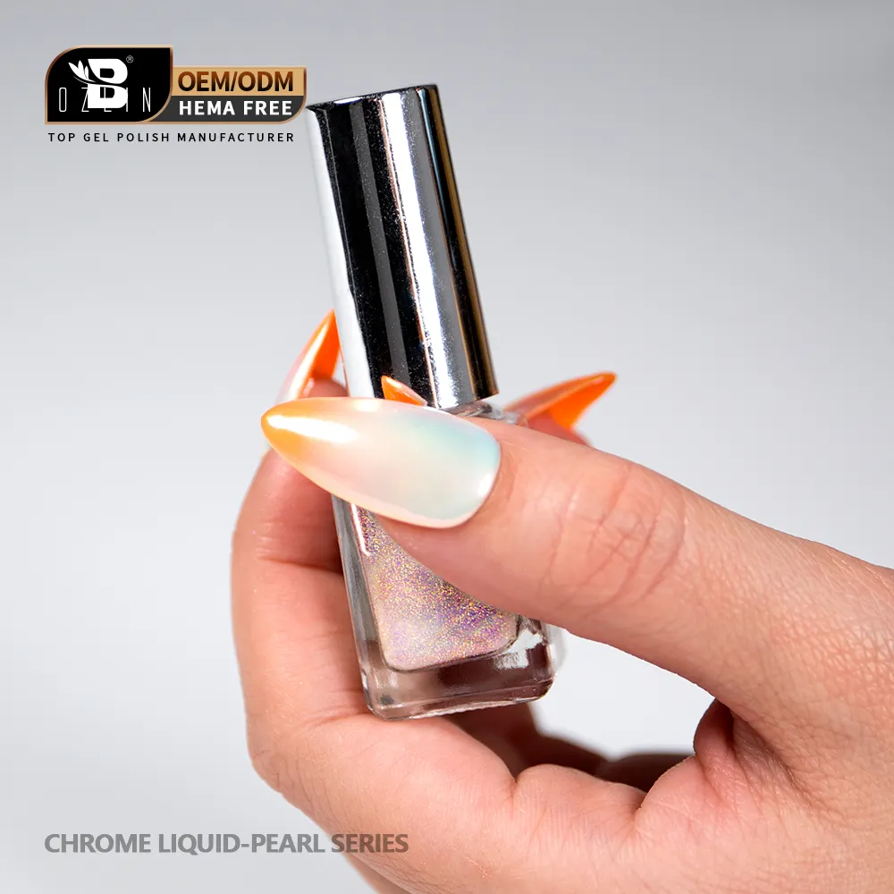 Bozlin Bubuk Krom Cair, Bubuk Krom Cair untuk Nail Art Massal