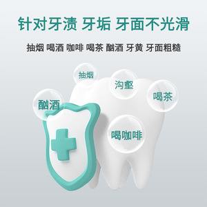 Limpiador Dental Eléctrico Plateado Recargable, Resistente al Agua IPX7, Carga Tipo C, Para Eliminar Manchas Persistentes y Placa - Product Image 2