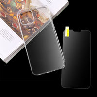 Coque de protection d'objectif d'appareil photo en verre trempé 3 en 1 de haute qualité pour iPhone 13 14 15 16 Pro Max