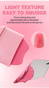 थोक पेबल शैली क्रीम ब्लश 5 कलर मैट ब्लश चेहरे का उपयोग मैट ब्लश फेस उपयोग - Product Image 5