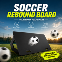 WLT Panneau de rebond de football en PE robuste de 20 mm pour l'entraînement de football, idéal pour les clubs, académies et la vente en gros en usine