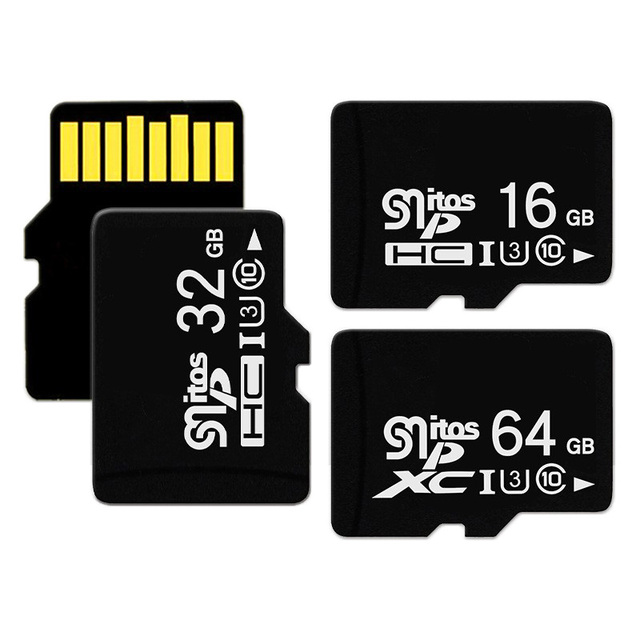 Authentic Sd High Speed Memory Flash Card 32G 64G 128G 256GB Class10 U3 TF Card Phone Camera Memory Card for Camera Storage