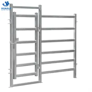 Amplamente Utilizado Heavy Duty Hot Dipped Galvanizado Soldado Metal Farm Gate