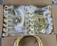 Poignées décoratives en plastique LP03 pour cercueil, accessoires funéraires, fournitures de quincaillerie, quincaillerie de cercueil en gros