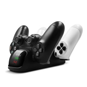 Base de carga de Gamepad <span class=keywords><strong>para</strong></span> <span class=keywords><strong>PS4</strong></span>, estación de carga de controlador Dual, Base de soporte de <span class=keywords><strong>cargador</strong></span> de <span class=keywords><strong>Joystick</strong></span> <span class=keywords><strong>para</strong></span> <span class=keywords><strong>PS4</strong></span> - Product Image 2