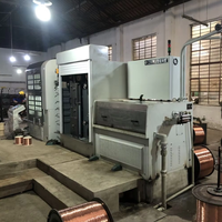 Machine à tréfiler les fils pour câbles coaxiaux, câbles automobiles, fils de cuivre et d'aluminium, machine à tréfiler multi-fils