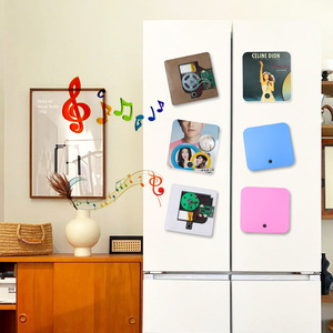 Lettore musicale personalizzato Album fotografico frigorifero magnete musica natale magnete frigo per regalo - Product Image 5