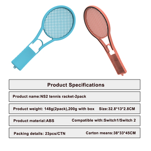 Nueva Raqueta de Tenis para Nintendo 2 Joy-Con, Accesorios de Juego, Raqueta de Tenis para el Juego <span class=keywords><strong>Mario</strong></span> <span class=keywords><strong>Tennis</strong></span> Aces - Paquete de 2 - Product Image 6