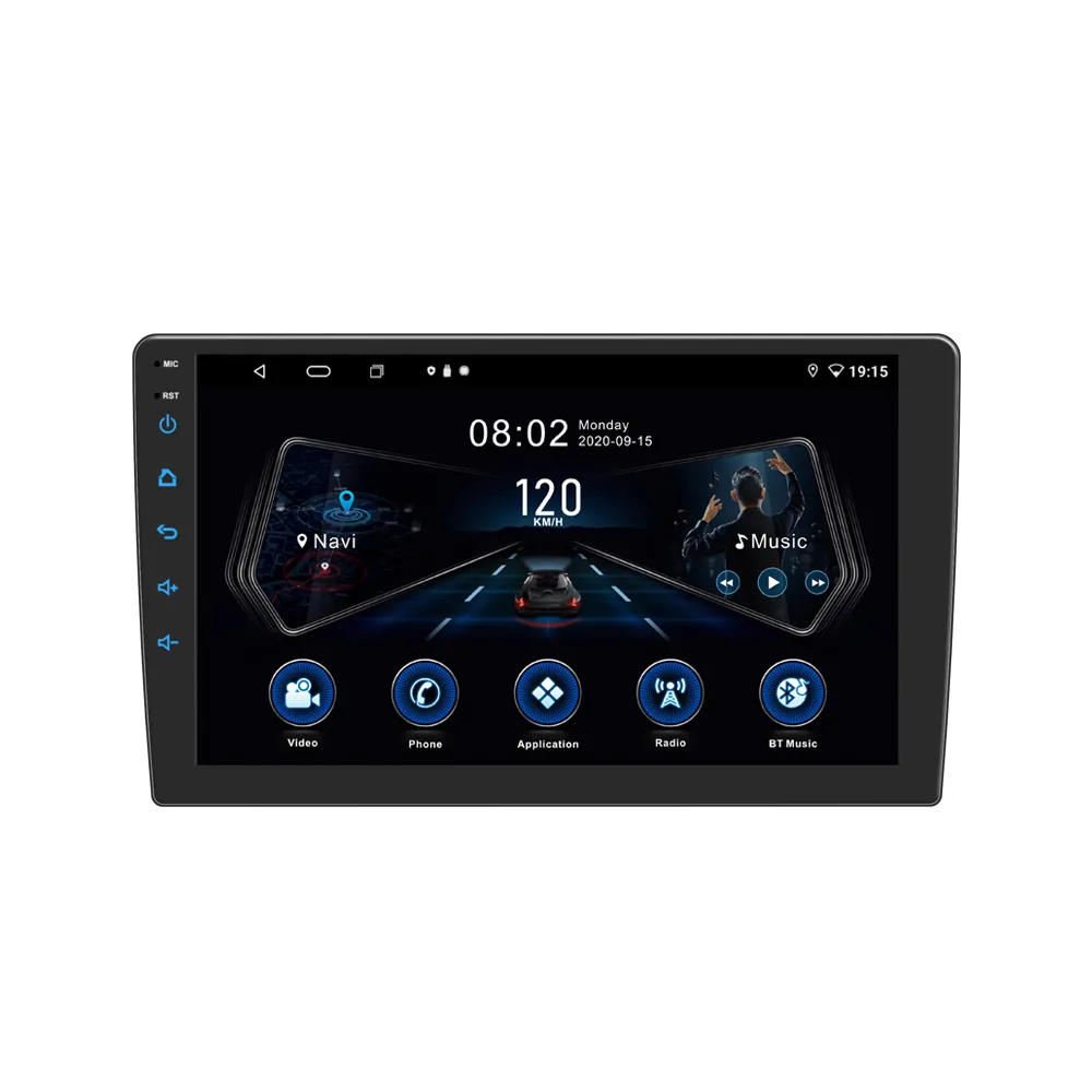 Schermo IPS 2.5D Android 8 autoradio universale 1G + 16G Stereo 2din navigazione GPS lettore DVD per auto per Nissan Altima 2013-2018