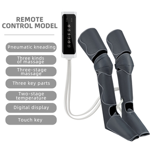 Masseur de jambes à compression d'air avec chaleur à température constante Hot Compress Sole and Knee Heating Foot Massager Soulager la fatigue des jambes - Product Image 3