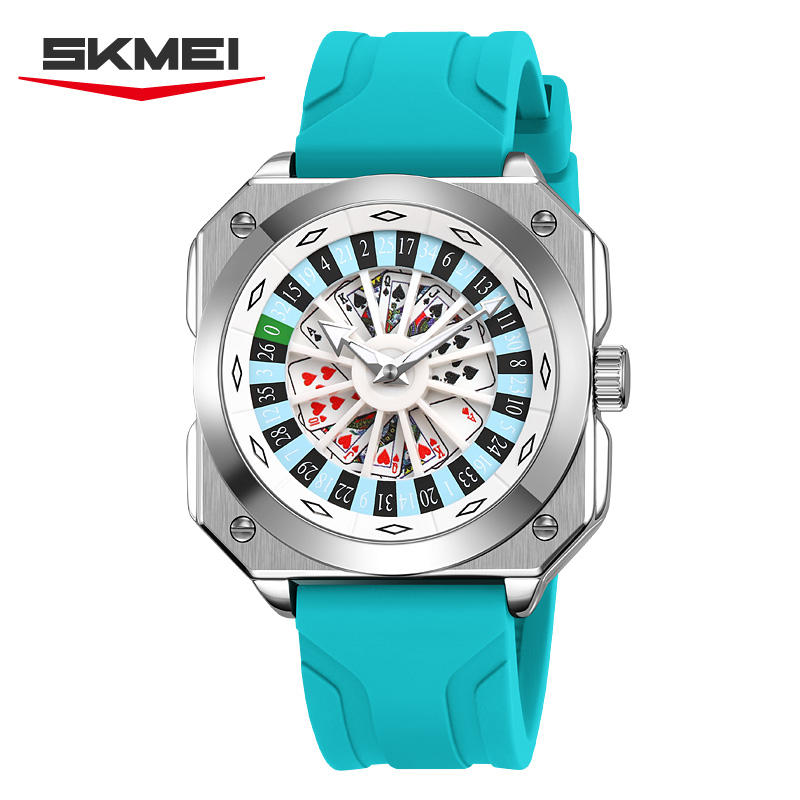 สีเงิน/สีฟ้า