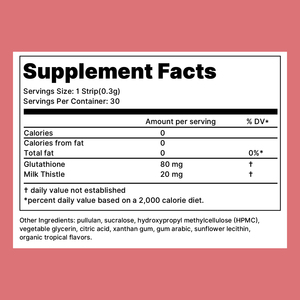 OEM Private Label Dissolving Immune Support <b>Supplement</b> Strips Antioxidants Fuel Digestive Support Oral Strips for Adults Energy - Product Image 3